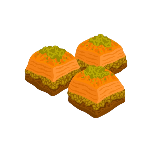 baklava arabic sweet bakery middle 600nw 2421622325 Photoroom